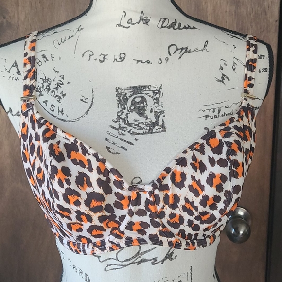 figleaves leopard print swimsuit